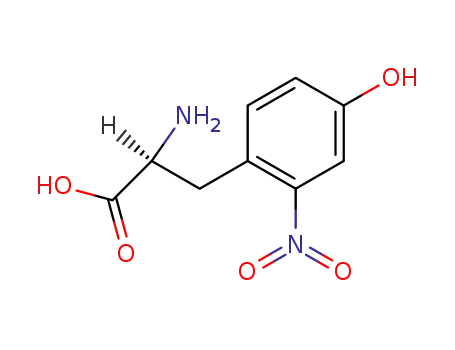 Molecular Structure of 110012-34-5 (L-Tyrosine, 2-nitro-)