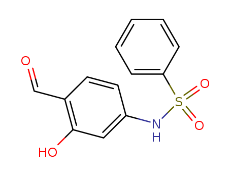 N-(4-formyl-3-hydroxyphenyl)benzenesulphonamide