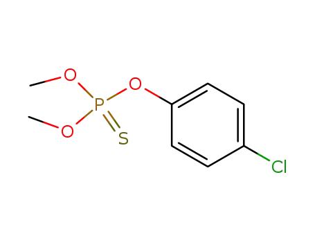 Molecular Structure of 5314-03-4 (O,O-Dimethyl-O-(p-chlorphenyl)-thiophosphat)