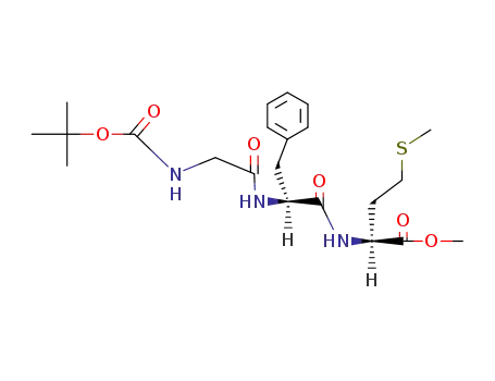 L-Methionine,
N-[N-[N-[(1,1-dimethylethoxy)carbonyl]glycyl]-L-phenylalanyl]-, methyl
ester