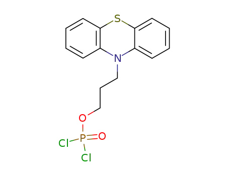 Molecular Structure of 334990-68-0 ([β-(10-Phenothiazyl)propoxy]phosphonic acid dichloride)