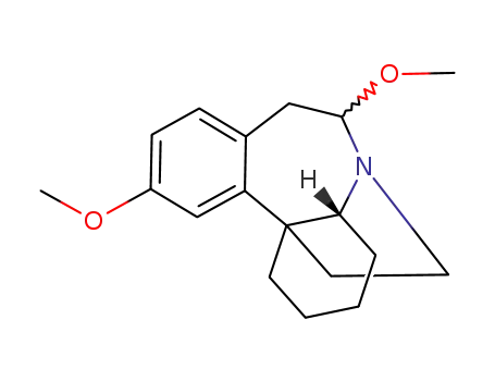 Molecular Structure of 83607-48-1 (2,3,4,4a,6,7-hexahydro-6,10-dimethoxy-1H,5,11b-ethanodibenz<b,d>azepine)