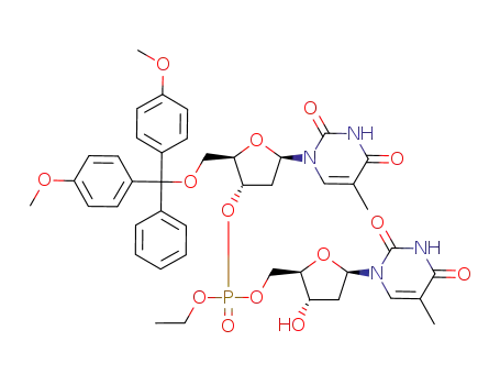 Molecular Structure of 121349-15-3 (C<sub>43</sub>H<sub>49</sub>N<sub>4</sub>O<sub>14</sub>P)