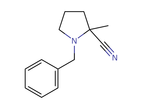 1-benzyl-2-methylpyrrolidine-2-carbonitrile
