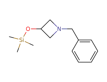Molecular Structure of 111043-42-6 (1-BENZYL-3-(TRIMETHYLSILOXY)AZETIDINE)