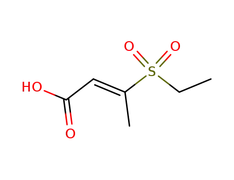 β-(ethanesulfonyl)-isocrotonic acid
