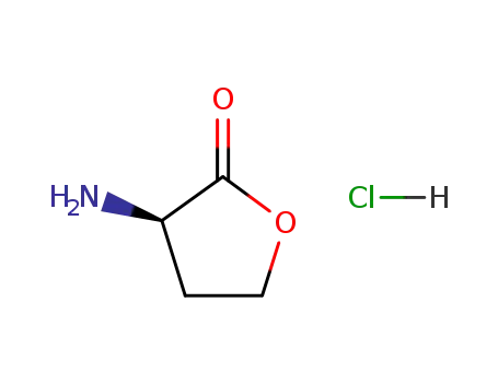 Molecular Structure of 104347-13-9 ((R)-(+)-alpha-Amino-gamma-butyrolactone hydrochloride)