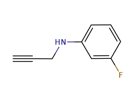벤젠아민, 3-플루오로-N-2-프로피닐-(9CI)