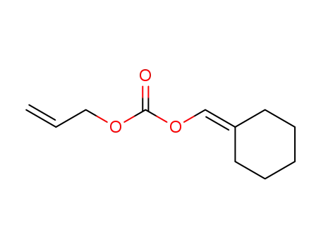 Carbonic acid, cyclohexylidenemethyl 2-propenyl ester