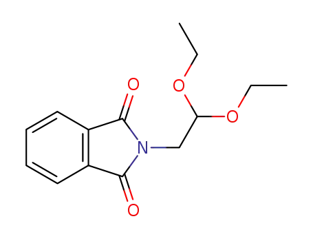 Molecular Structure of 78902-09-7 (PHTHALIMIDOACETALDEHYDE DIETHYL ACETAL)