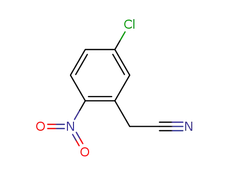 Molecular Structure of 72301-65-6 (2-(5-CHLORO-2-NITROPHENYL)ACETONITRILE)