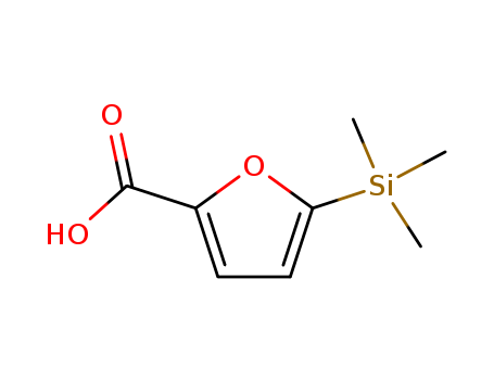 2-Furancarboxylicacid, 5-(trimethylsilyl)-