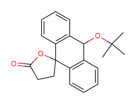 9,10-Dihydro-9-tert-butoxy-10-<γ-(spirobutyro-γ-lactone)>anthracene