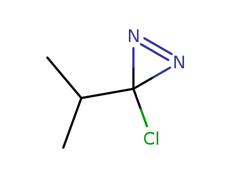 3H-Diazirine, 3-chloro-3-(1-methylethyl)-