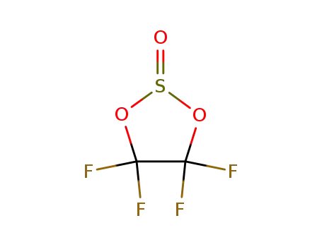 Molecular Structure of 697-15-4 (4,4,5,5-Tetrafluor-2-oxo-1,3,2-dioxathiolan)