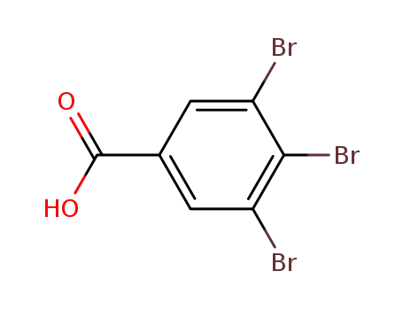 Molecular Structure of 618-74-6 (3,4,5-TRIBROMOBENZOIC ACID)