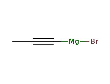 Molecular Structure of 16466-97-0 (1-PROPYNYLMAGNESIUM BROMIDE)