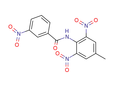 Molecular Structure of 860566-26-3 (3-nitro-benzoic acid-(4-methyl-2,6-dinitro-anilide))