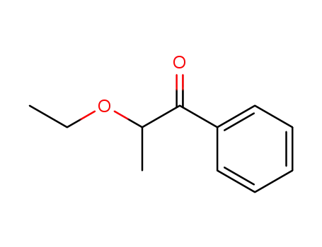 Molecular Structure of 50739-79-2 (1-Propanone, 2-ethoxy-1-phenyl-)