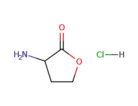 Molecular Structure of 42417-39-0 (DL-Homoserine Lactone hydrochloride)