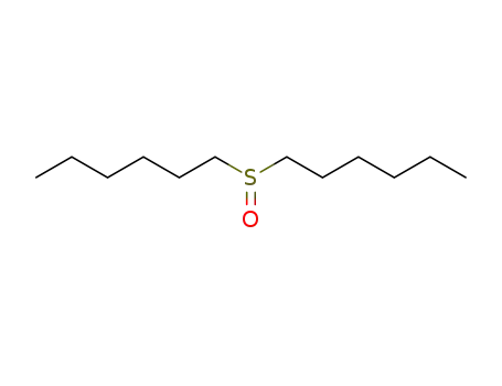 Molecular Structure of 2180-20-3 (dihexyl sulphoxide)