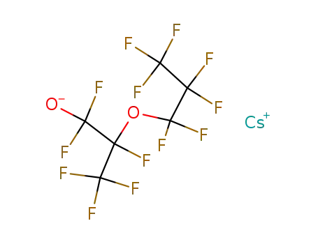 Caesium; 1,1,2,3,3,3-hexafluoro-2-heptafluoropropyloxy-propan-1-olate
