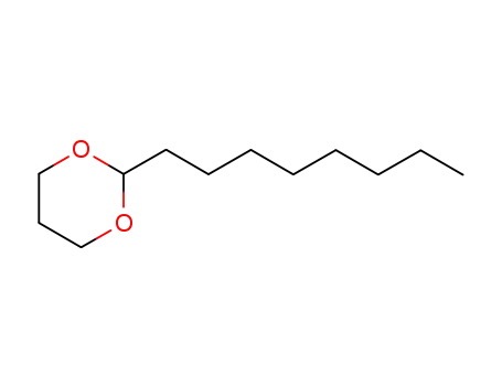 Molecular Structure of 17357-15-2 (1,3-Dioxane, 2-octyl-)