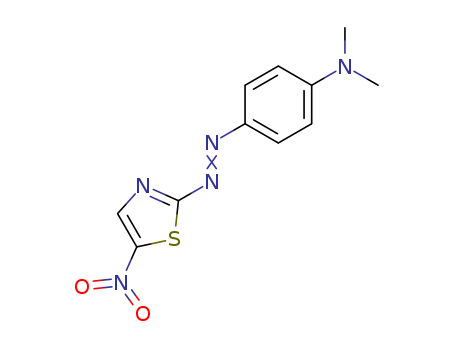 N,N-dimethyl-4-[(5-nitro-1,3-thiazol-2-yl)diazenyl]aniline