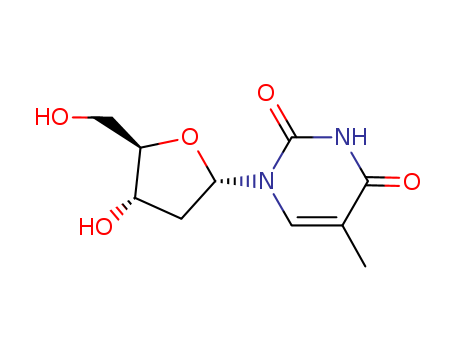 2,4(1H,3H)-Pyrimidinedione,1-(2-deoxy-a-D-erythro-pentofuranosyl)-5-methyl-