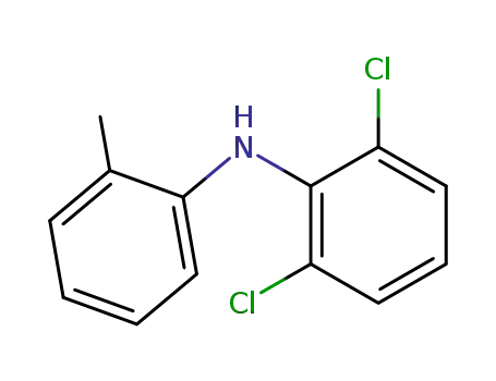 Molecular Structure of 172494-87-0 (Benzenamine, 2,6-dichloro-N-(2-methylphenyl)-)