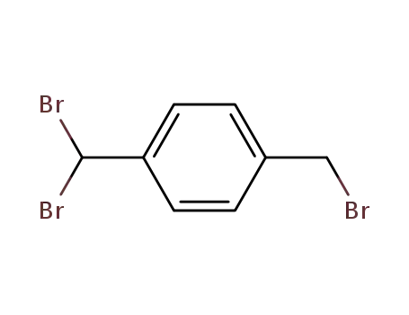 Molecular Structure of 80413-59-8 (Benzene, 1-(bromomethyl)-4-(dibromomethyl)-)