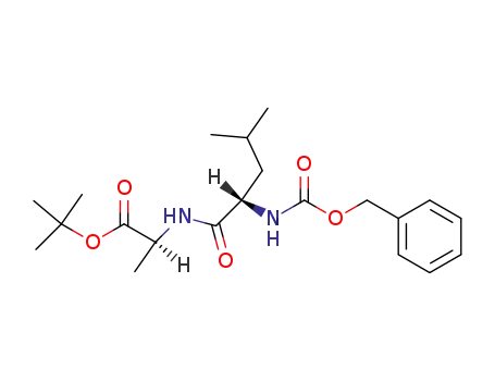 L-Alanine, N-[N-[(phenylmethoxy)carbonyl]-L-leucyl]-, 1,1-dimethylethyl
ester