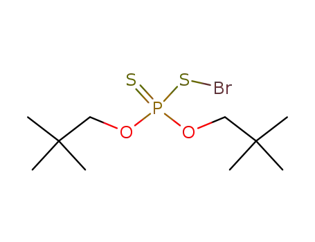Molecular Structure of 81373-35-5 (di(neopentyloxy)thioxophosphoranesulphenyl bromide)