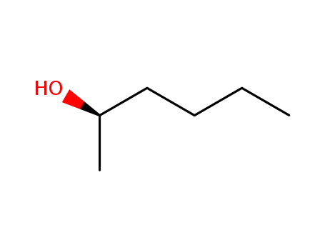 Molecular Structure of 26549-24-6 ((R)-(-)-2-HEXANOL)