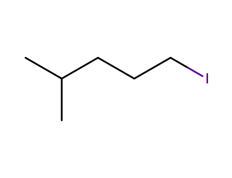 Molecular Structure of 6196-80-1 (1-IODO-4-METHYLPENTANE)