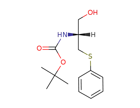 Molecular Structure of 116611-43-9 ((R)-2-tert-butyl carbamoyl-1-hydroxy-3-(phenylthio)propane)