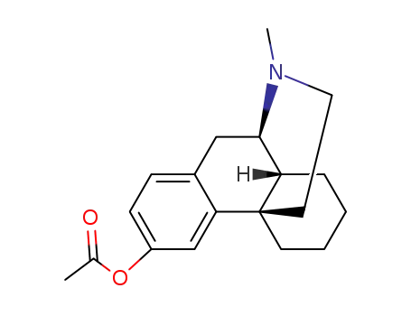 Molecular Structure of 63867-85-6 (3-acetoxy-17-methyl-morphinane)