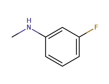 Molecular Structure of 1978-37-6 (3-FLUORO-N-METHYLANILINE)