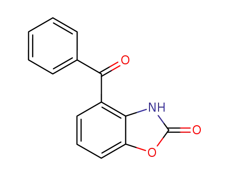 Molecular Structure of 70735-83-0 (4-benzoyl-3<i>H</i>-benzooxazol-2-one)