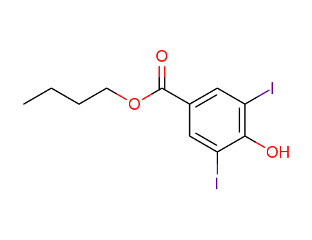 butyl 4-hydroxy-3,5-diiodobenzoate