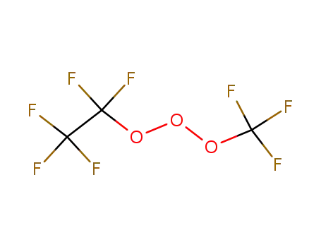 Molecular Structure of 17610-65-0 (Perfluormethyl-perfluorethyl-trioxid)