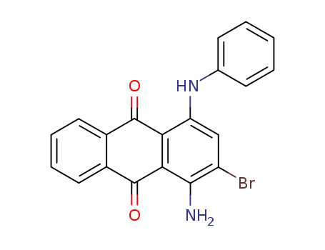 9,10-Anthracenedione,1-amino-2-bromo-4-(phenylamino)- cas  1564-71-2