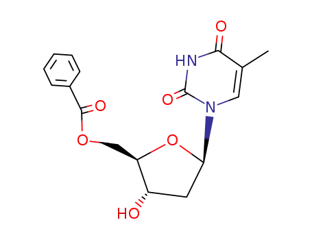 Molecular Structure of 35898-29-4 (Thymidine, 5'-benzoate)