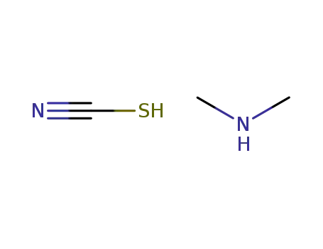 Molecular Structure of 117943-34-7 (N,N-dimethylammonium thiocyanate)