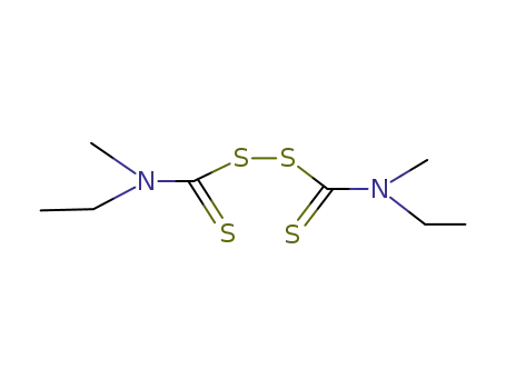 Molecular Structure of 155722-99-9 (C<sub>2</sub>H<sub>5</sub>CH<sub>3</sub>NC(S)SSC(S)NCH<sub>3</sub>C<sub>2</sub>H<sub>5</sub>)