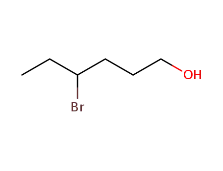 Molecular Structure of 64997-49-5 (1-Hexanol, 4-bromo-)