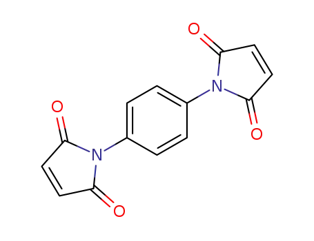 Molecular Structure of 3278-31-7 (N,N'-1,4-PHENYLENEDIMALEIMIDE)