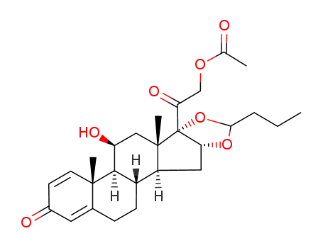 21-Acetoxy-11β-hydroxy-16α,17α-propylmethylenedioxpregna-1,4-diene-3,20-dione