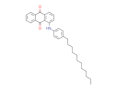 9,10-Anthracenedione, 1-((4-dodecylphenyl)amino)-