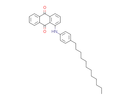 Molecular Structure of 42887-26-3 (1-[(4-dodecylphenyl)amino]anthraquinone)